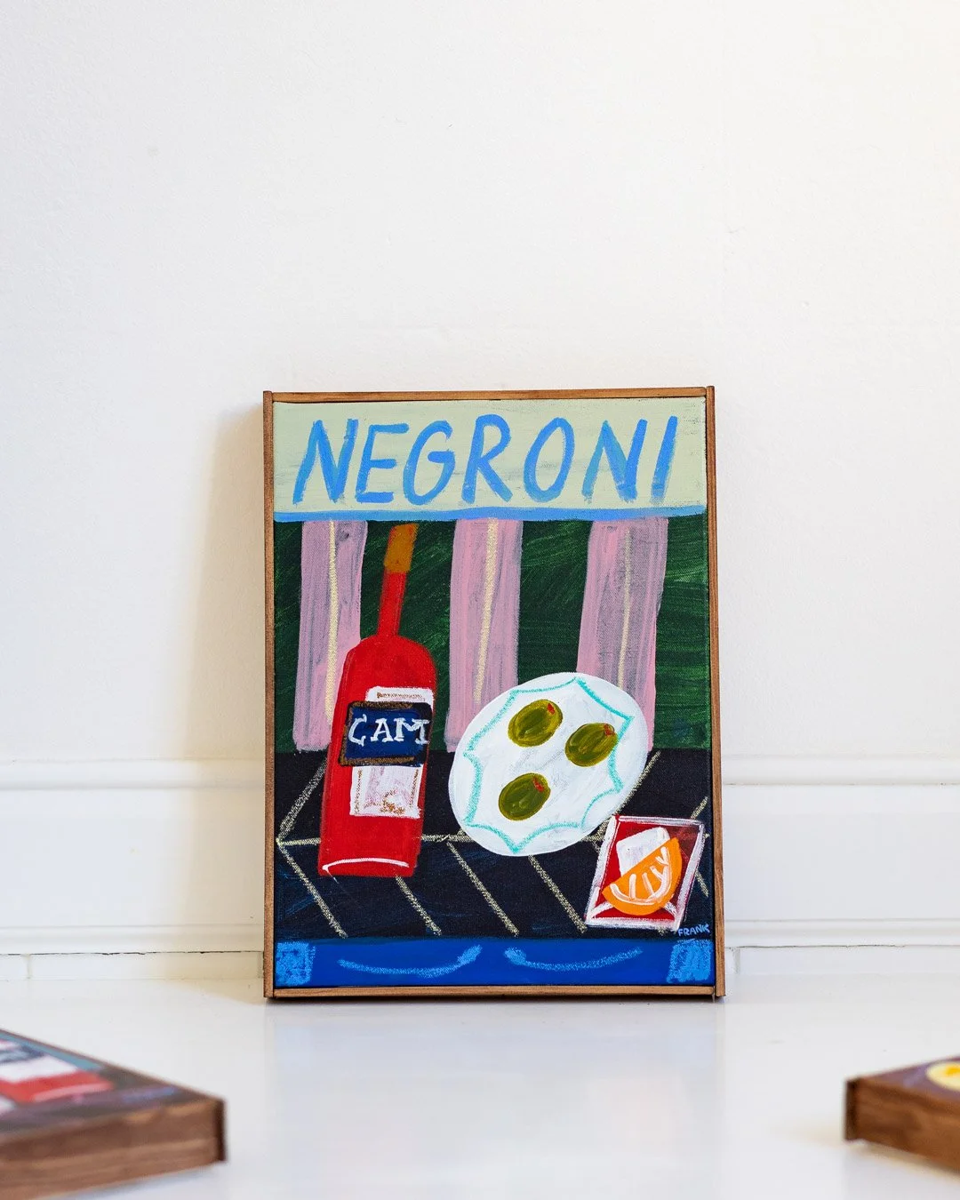 Negroni with Olives - Frankie Thorp — NORTH COAST ASYLUM
